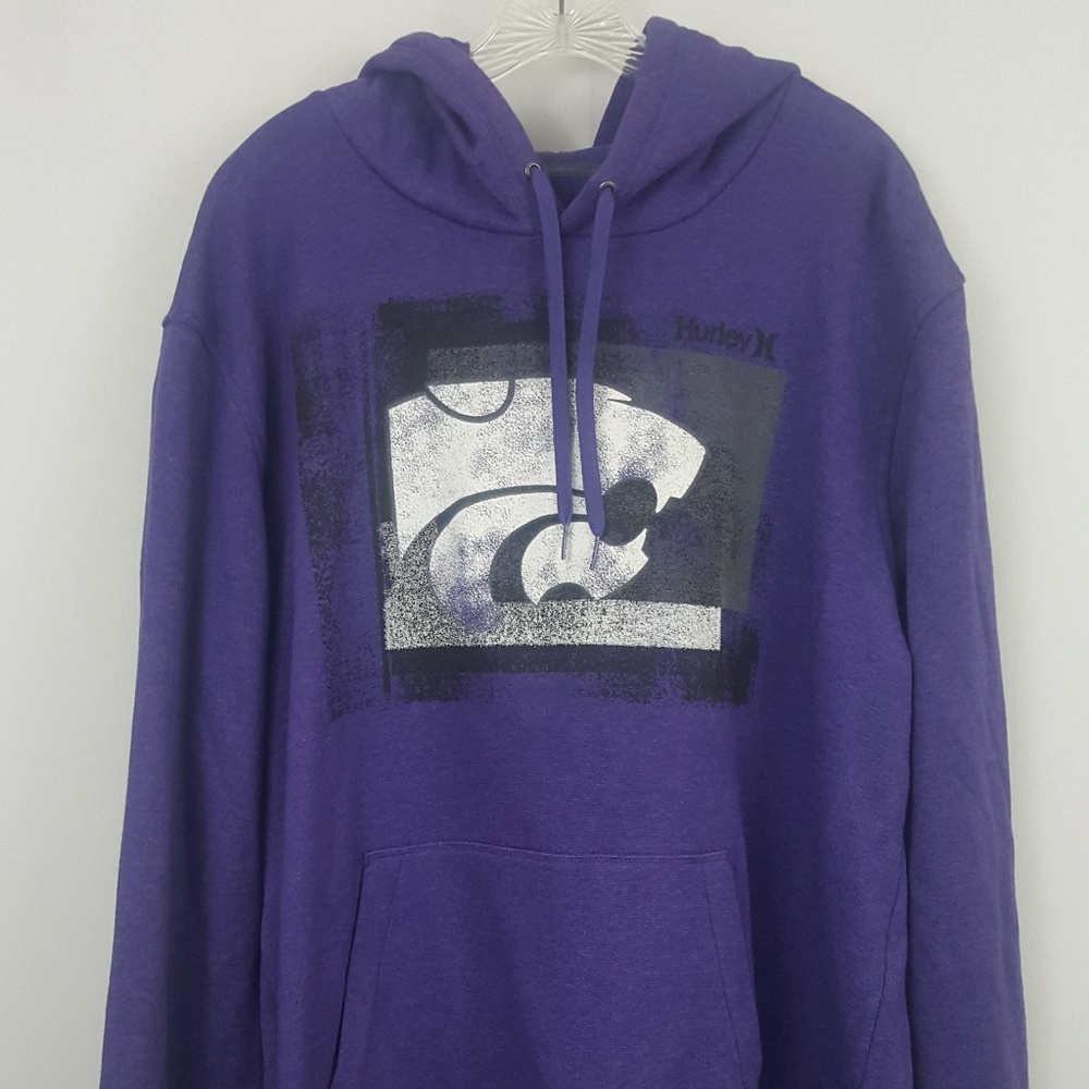 Hurley KSU WILDCATS Pullover Sweatshirt Hoodie Men
